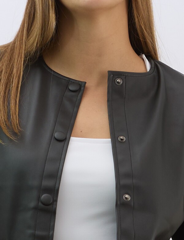 Chaqueta Combinada E NEGRO