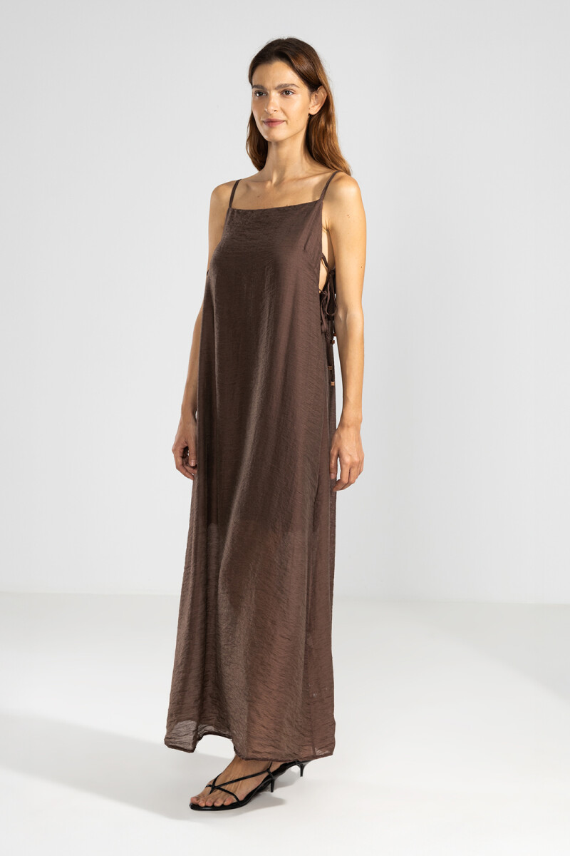 ABBY DRESS Chocolate