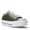 Championes Unisex Converse - All Star Plataforma Chuck Taylor Lift Verde