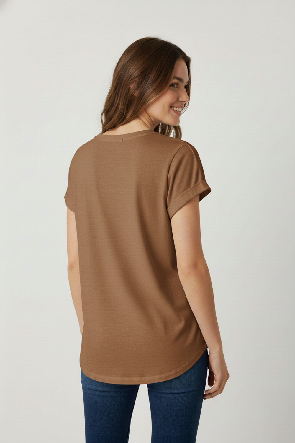 Remera Owais Taupe / Mink / Vison