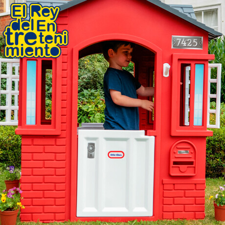 Casa Casita De Juegos Infantil Little Tikes N1 Usa Rojo