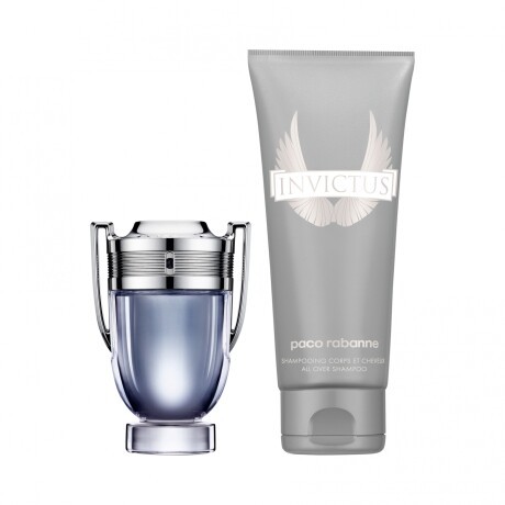 Cofre Rabanne Perfume Invictus EDT 50ml + Shower Gel 100ml Cofre Rabanne Perfume Invictus EDT 50ml + Shower Gel 100ml