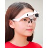 Gafas de aumento con luz y lupa + 5 lentes intercambiables Gafas de aumento con luz y lupa + 5 lentes intercambiables