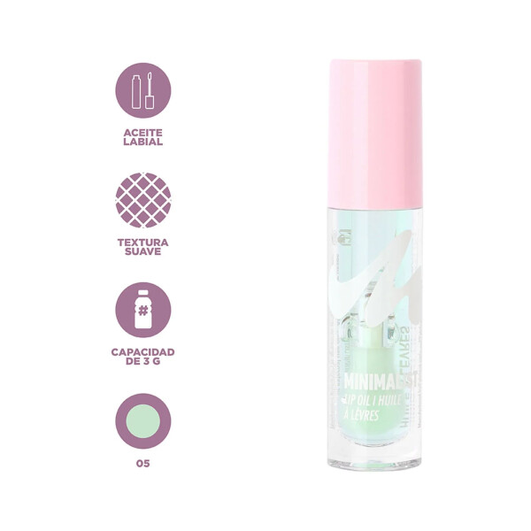 Labial Lip oil Minimalist manzana verde