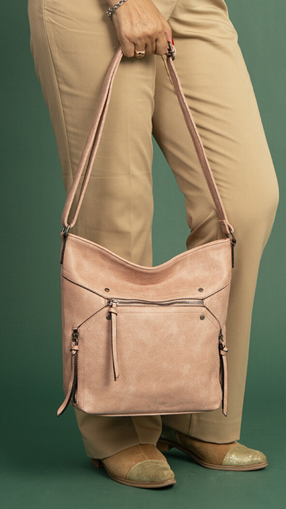 CARTERA FLORENCIA ROSA MAUVE