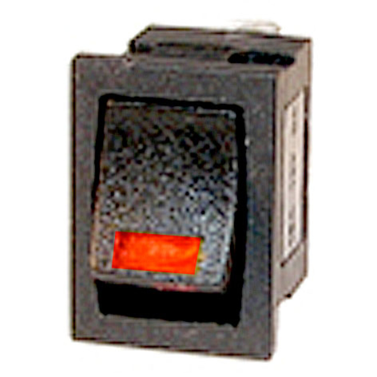 LLAVE BOTON TABLERO - ON-OFF MINI LUZ ROJA - 