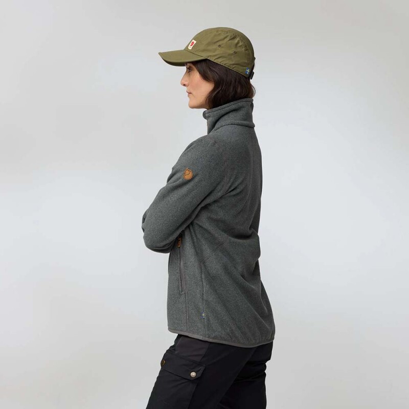 Casaca Fjallraven Stina Fleece Mujer Dark Grey