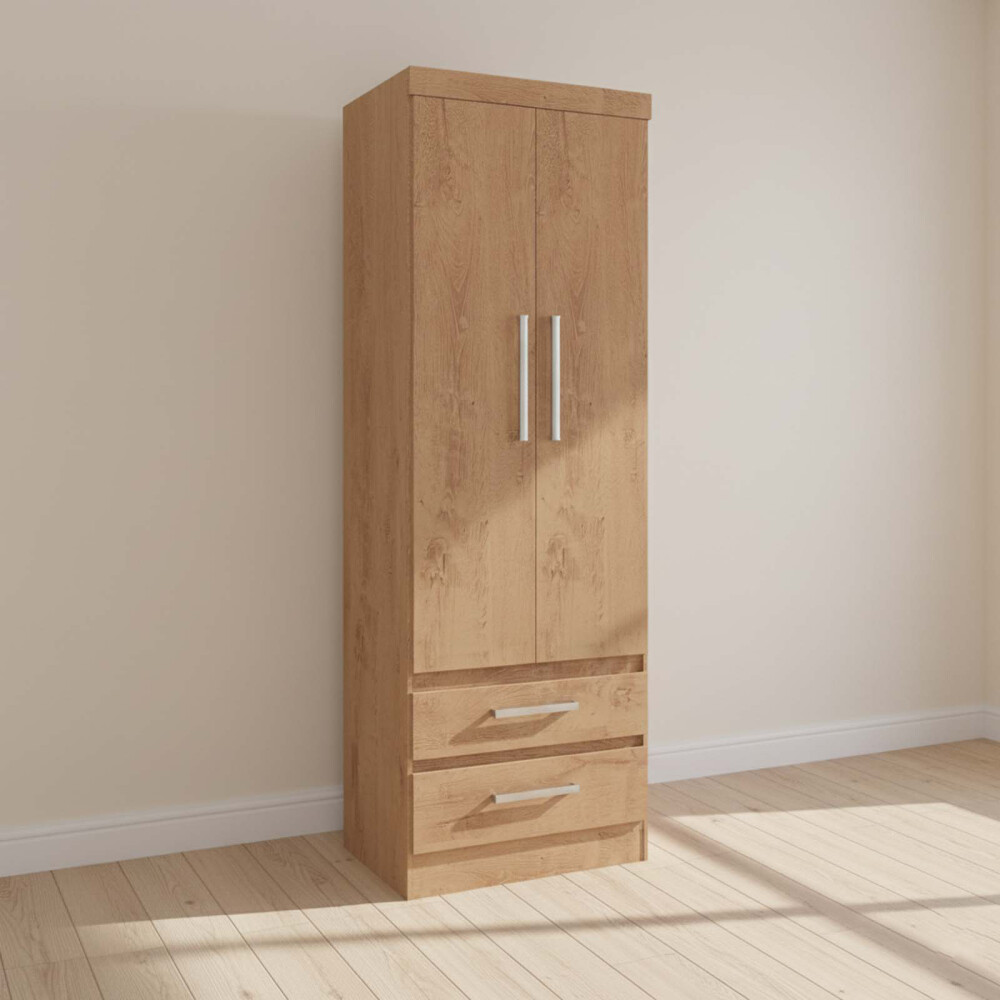 PLACARD ROPERO 2 PUERTAS MDP MARRON 0200R VIENA