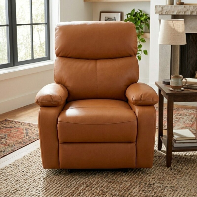 SOFA SINGLE BEIGE OSC GIRATORIO 83X88X97CM Unica