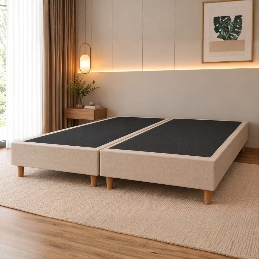 Base Sommier Queen 158 Lino - Slim Basic Base Sommier Queen 158 Lino - Slim Basic