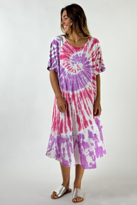 VESTIDO COSMOPOLITAN Fucsia