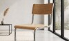 Silla de Comedor Metal Cromado - Impala Natural