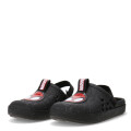 Zuecos Infantiles Marvel Round Babuch Spiderman Negro - Rojo