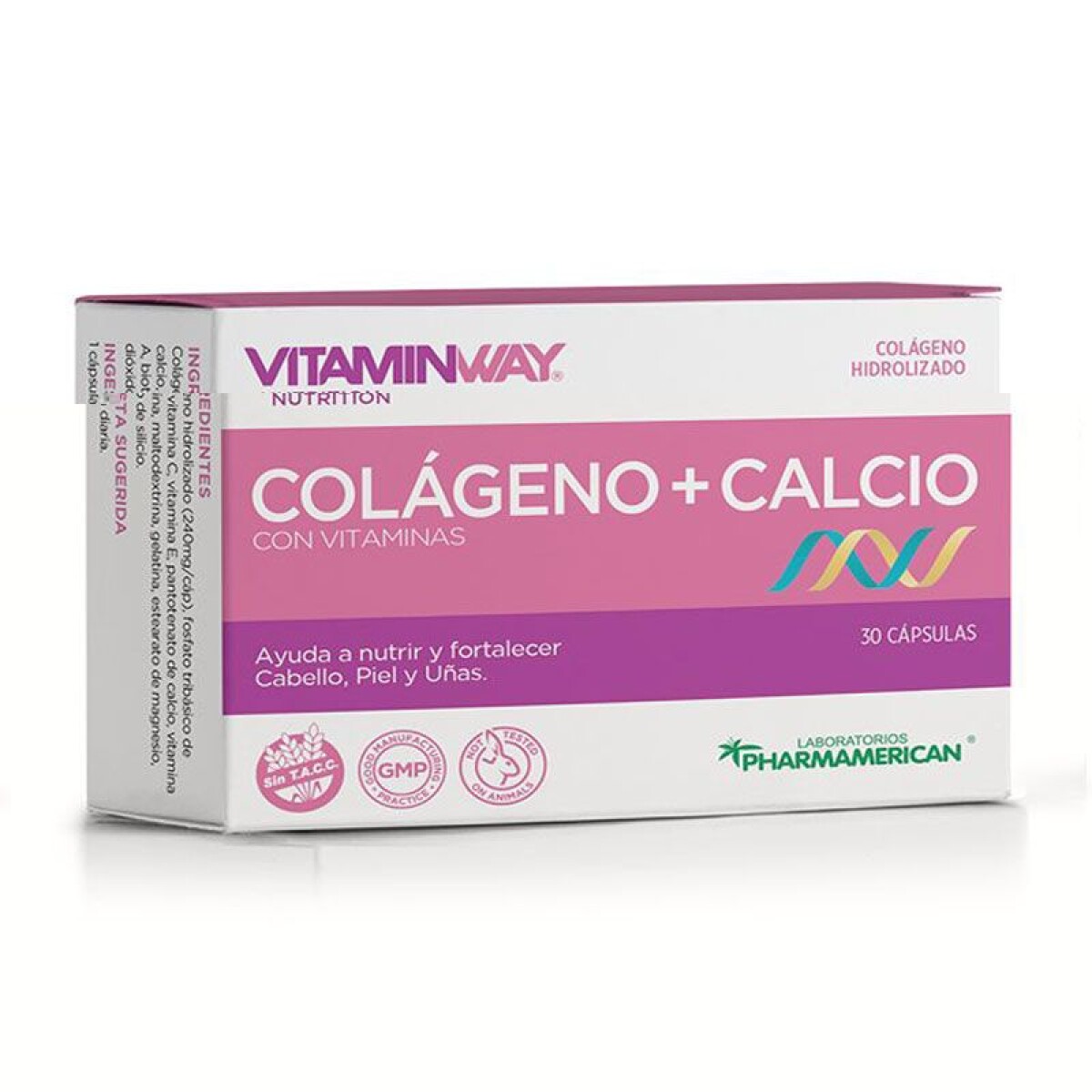 Vitaminway Colageno + Calcio X 30 Comp 