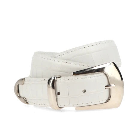 ACCESORIOS VENET - CUERO CASSINE BLANCO