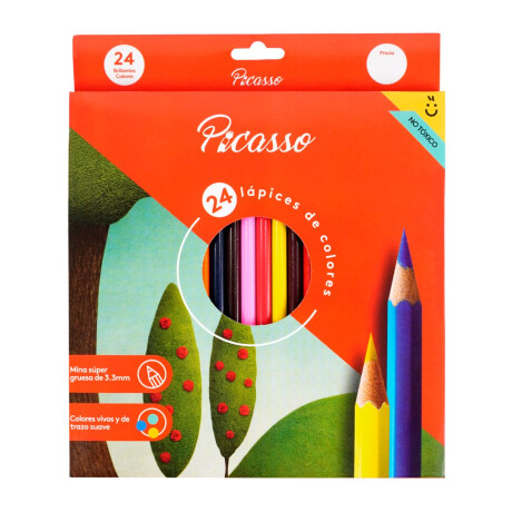 LAPICES DE COLORES PICASSO X24UDS LAPICES DE COLORES PICASSO X24UDS
