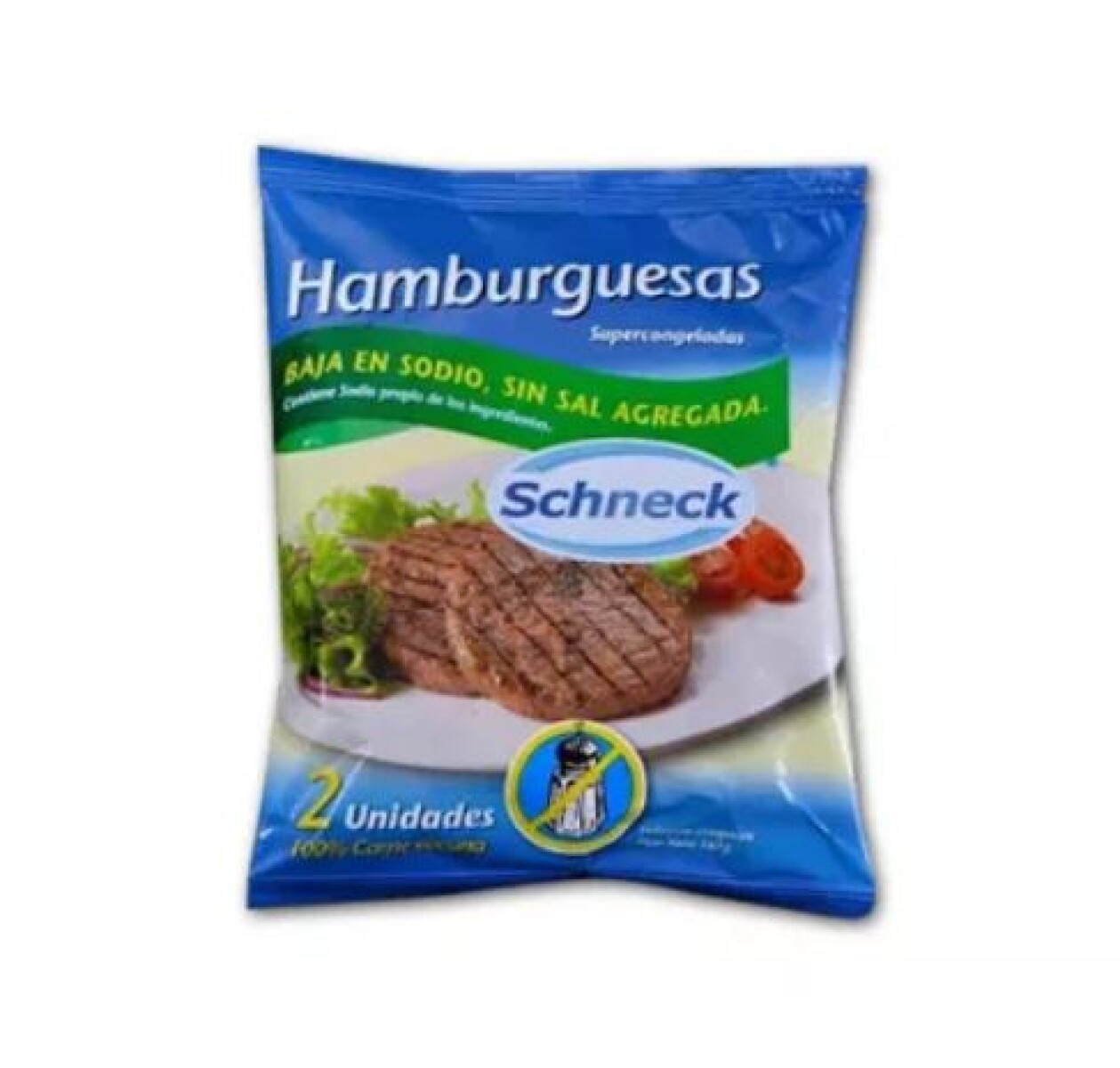 Hamburguesas sin sal 