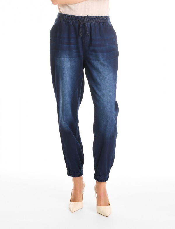 Jogger Denim JEAN OSCURO