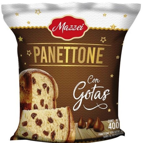 PANETTONE MAZZEI CHISPAS CHOCOLATE 400G PANETTONE MAZZEI CHISPAS CHOCOLATE 400G