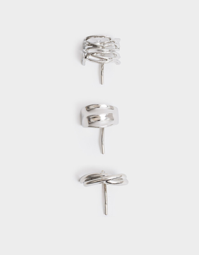 Accesorios Pelo Set Metallic Set De Acc. De Pelo Y Otros - Plateado
