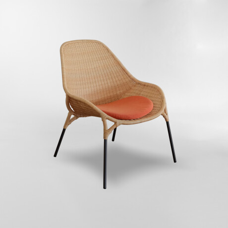 Sillón ROOSA Naranja - 1 CUERPO