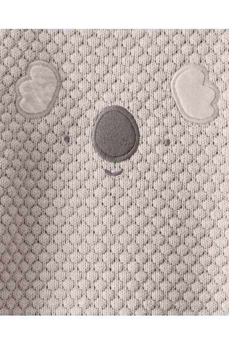 Set dos piezas de algodón, pantalón y remera, diseño koala Set dos piezas de algodón, pantalón y remera, diseño koala