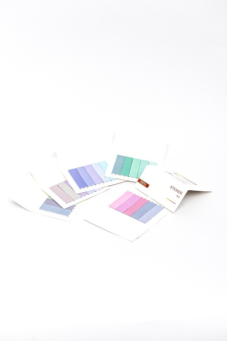 Post It Gama Color, X5 Colores. Mix Color Unico