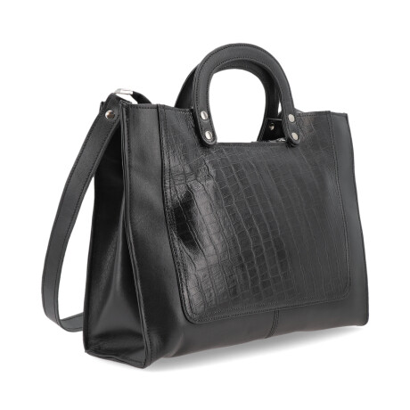 CARTERAS VENET - CUERO DUMBLE NEGRO