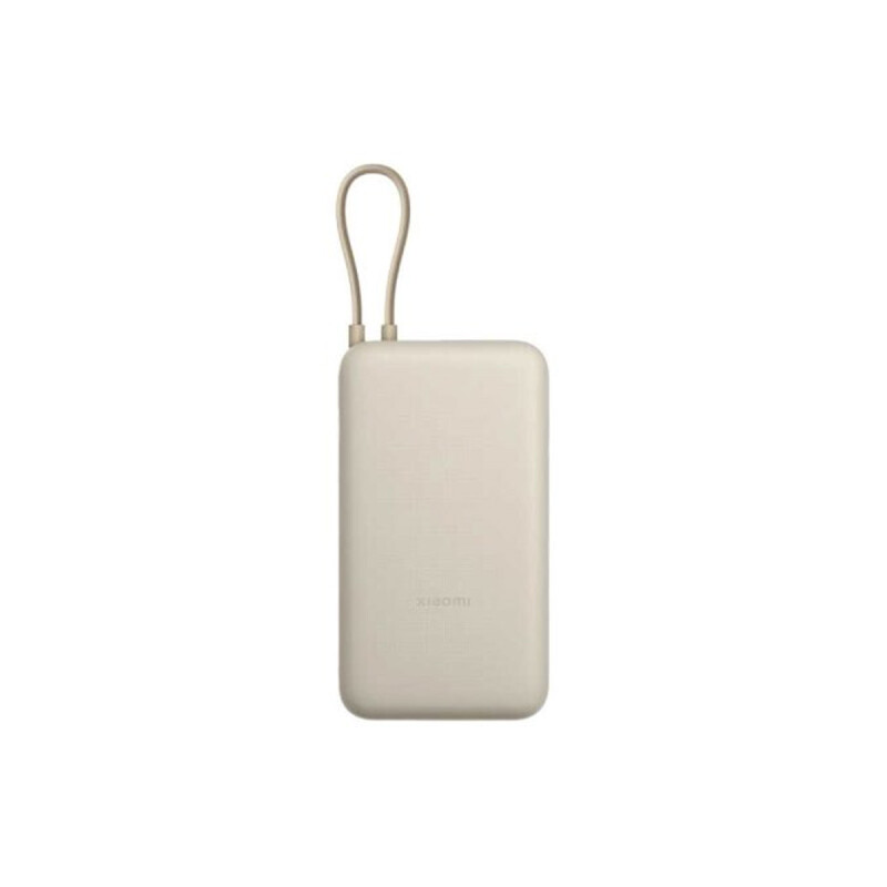 Power Bank Xiaomi 33W 20000mAh Cable Integrado Tan Power Bank Xiaomi 33W 20000mAh Cable Integrado Tan