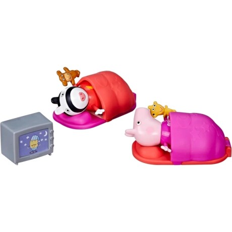 Playset Pappa Pig Peppa y la Fiesta de Pijamas 001