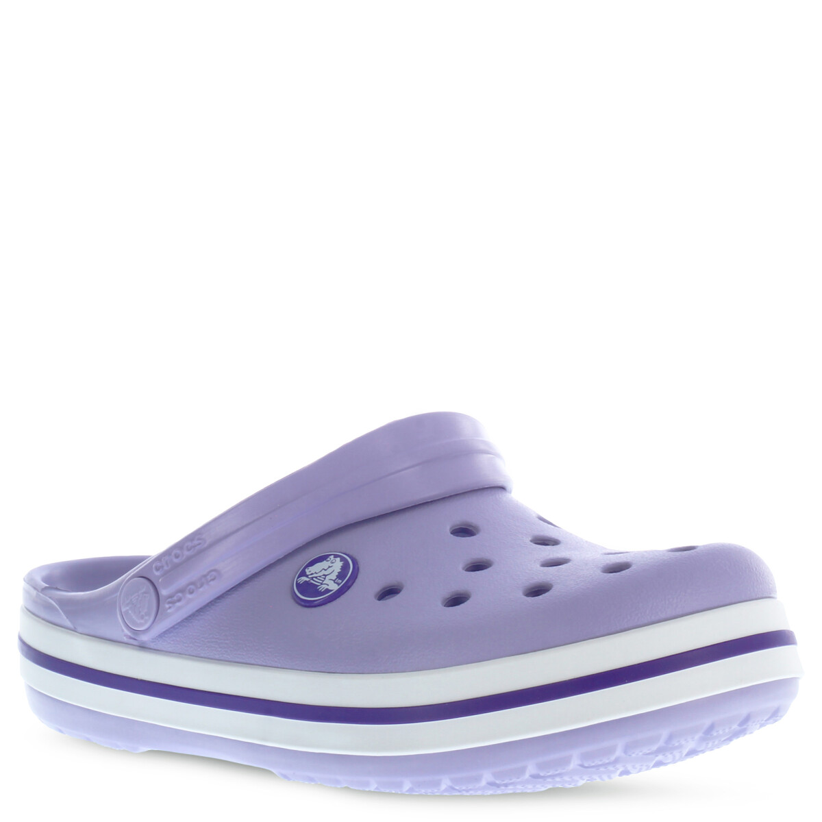 Zuecos Infantiles Crocs Crocband Clog - Violeta Lavanda 