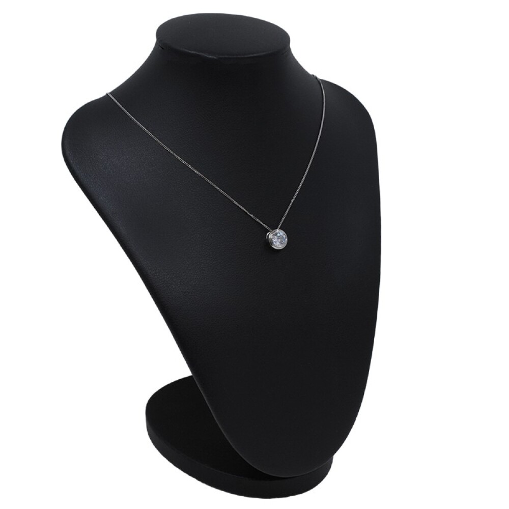 Dije En Oro 18K Blanco Y Zirconia. Dije En Oro 18K Blanco Y Zirconia.