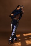 Tweed Pants Azul / Tweed Gris