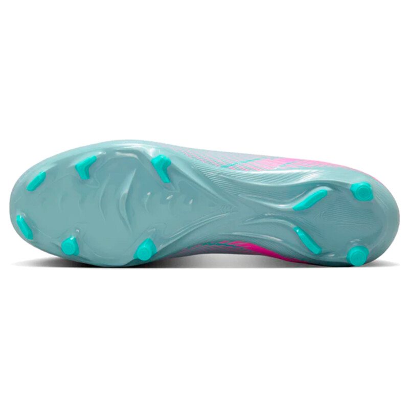 Championes Nike Futbol Cancha ZOOM VAPOR de Hombre - FQ8374-301 Celeste-rosado