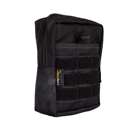 Pouch bolso porta accesorios en Cordura con sistema molle - 15x15cm Negro