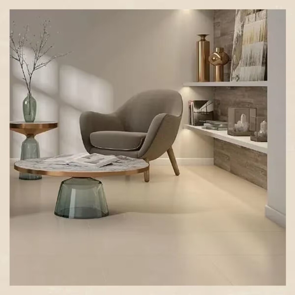 Cerámica Beige Almeida 62x62 cm Brillante Cerámica Beige Almeida 62x62 Cm Brillante