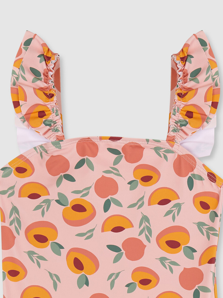 Bañador De Melocotones Rosa