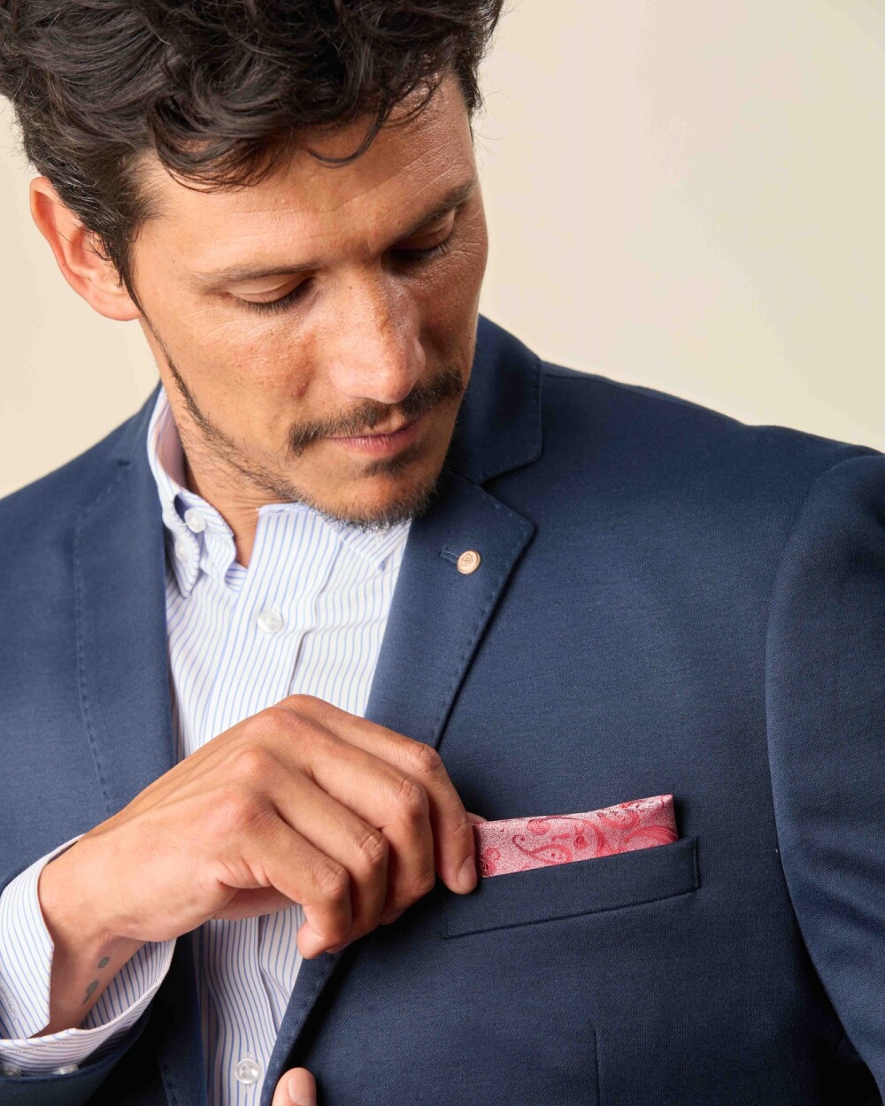 Pañuelo Bolsillo Rojo Fantasia