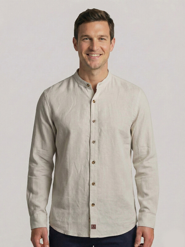 CAMISA LINO MAO CRUDO