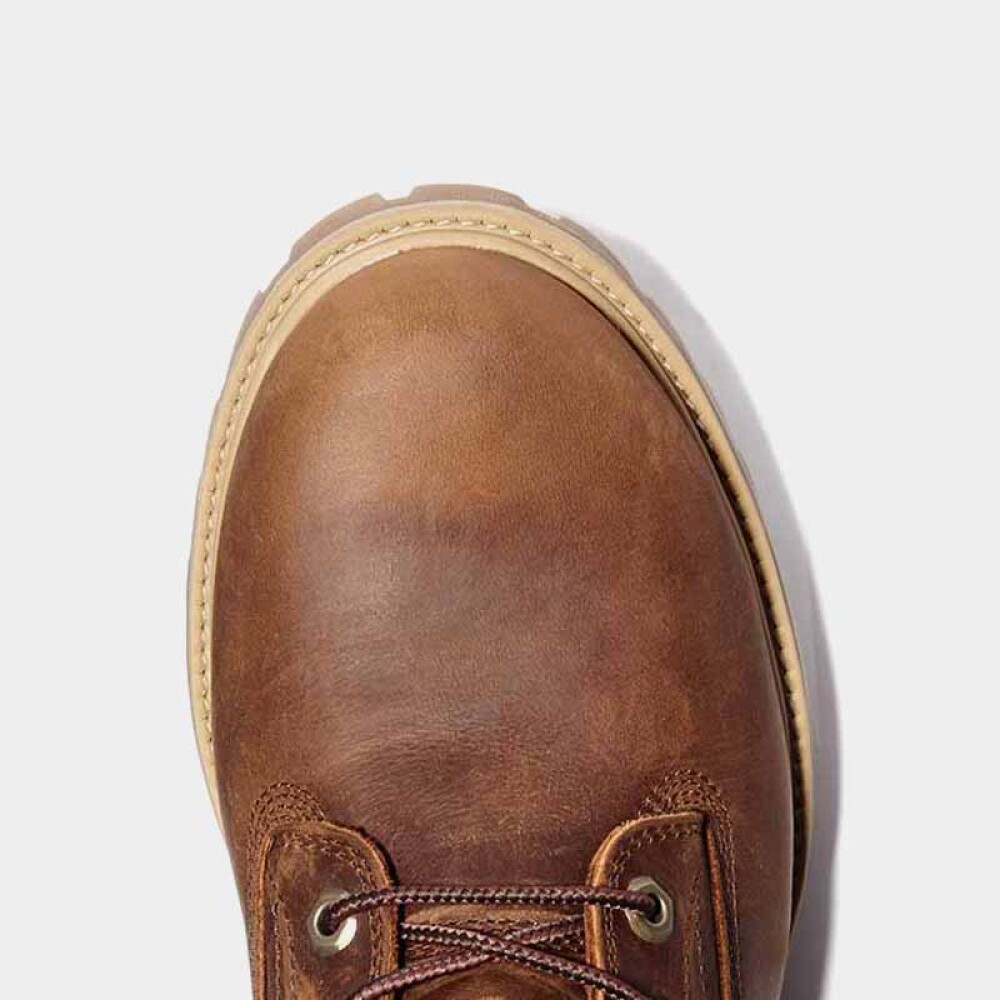 Botas Alburn 6 Inch Waterproof Hombre Mocha Bisque