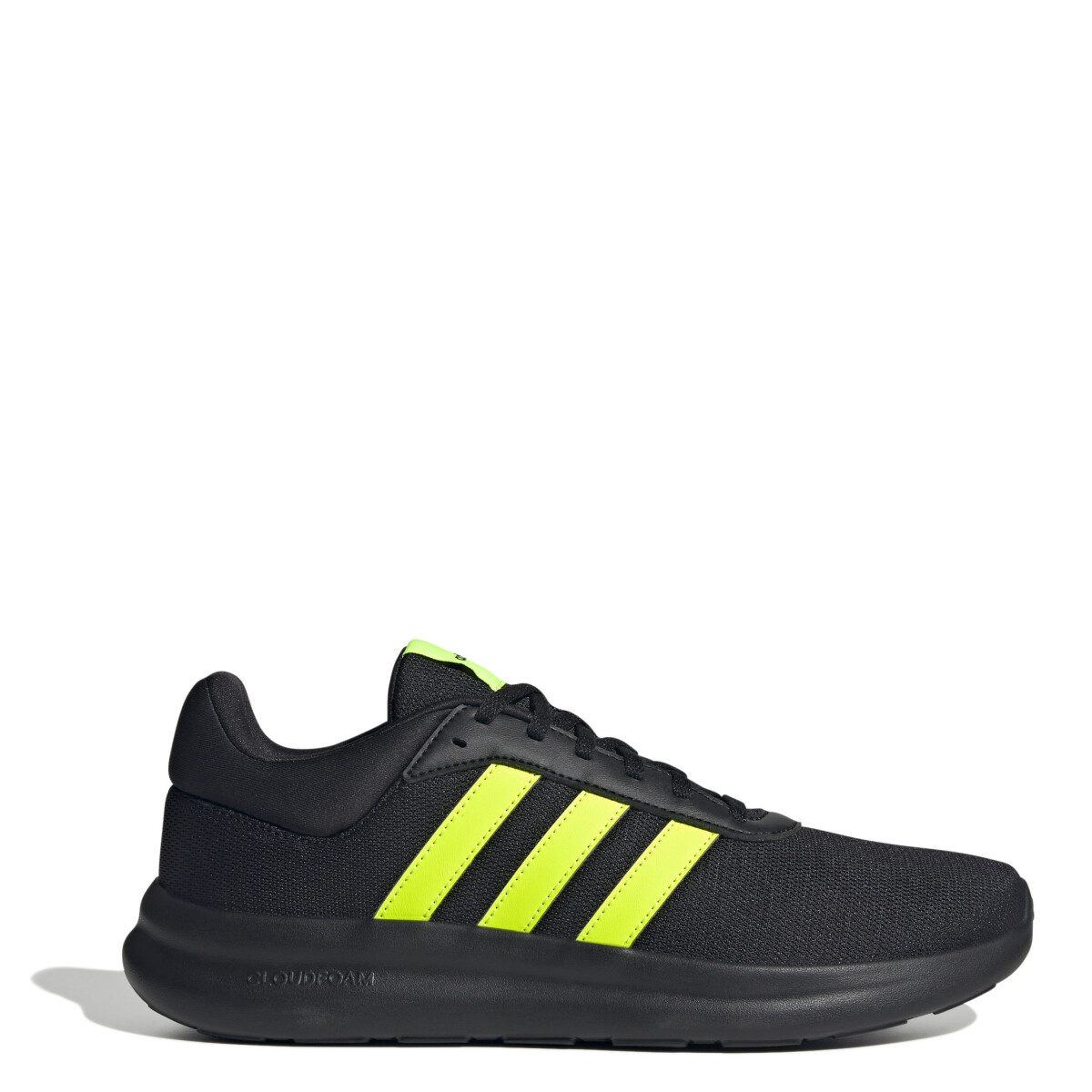 Championes de Hombre Adidas Lite Racer 4.0 Adidas - Negro - Amarillo Limon 