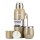 Set Acero 1Lt. Mate con Tapa Plata