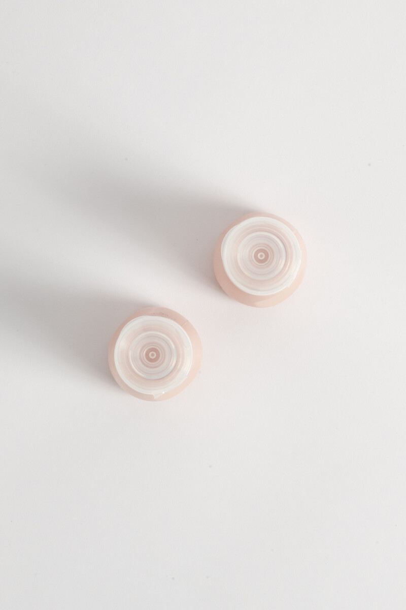 Set x2 frascos silicona 55ml Rosa