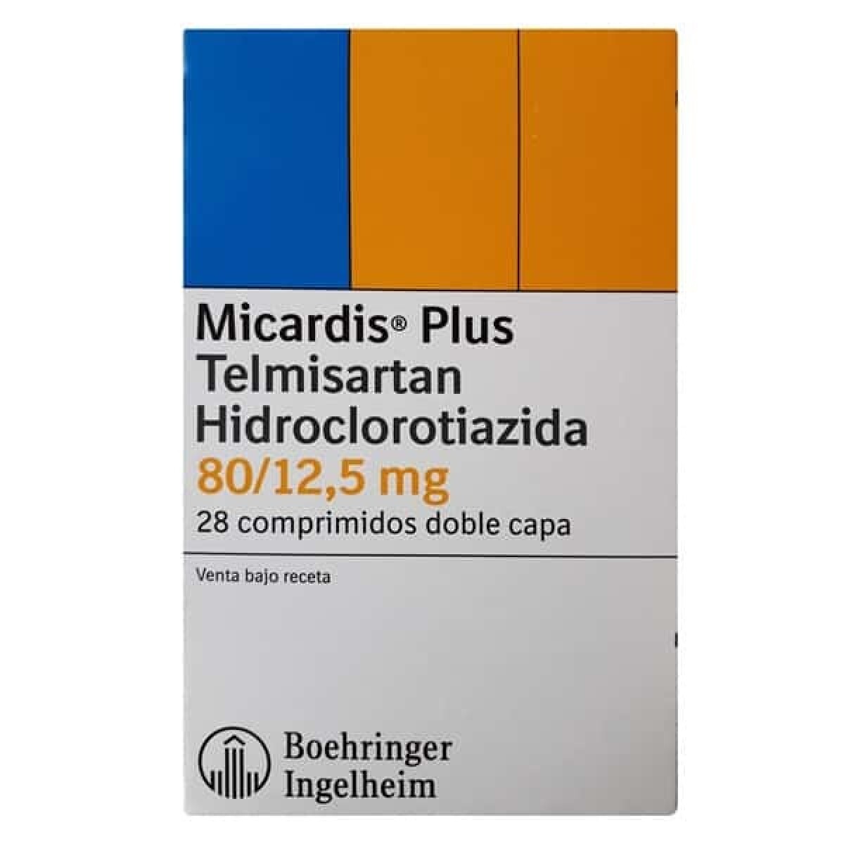 Micardis Plus 80/12.5mg 28 Comprimidos 