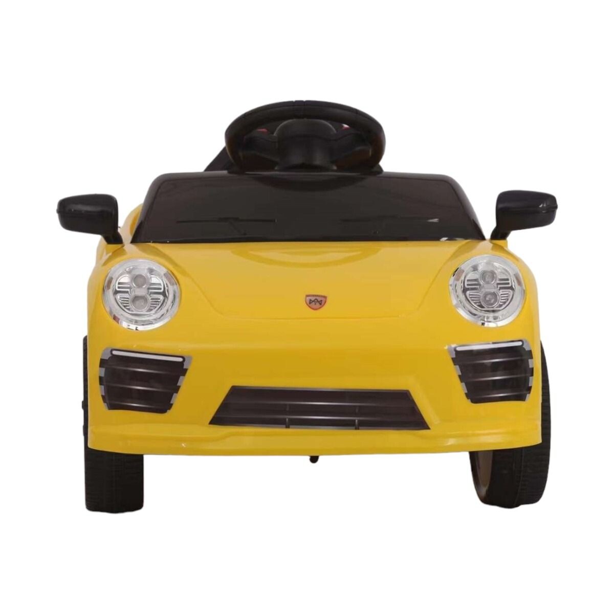 Auto a batería tipo Porsche Bebesit -Amarillo 