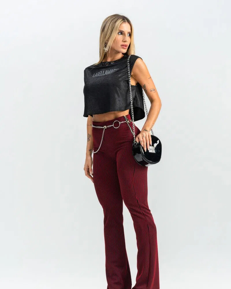 Pantalon Rojo Lbm U