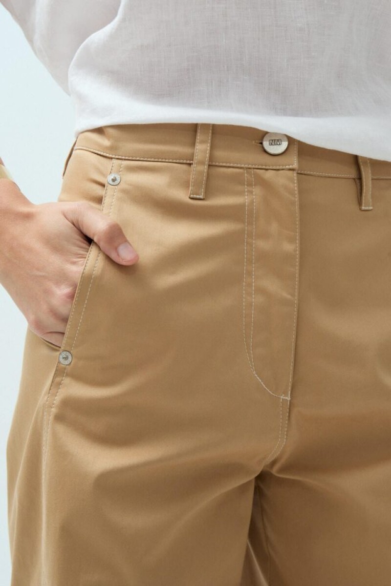 PANTALON DELFI Camel