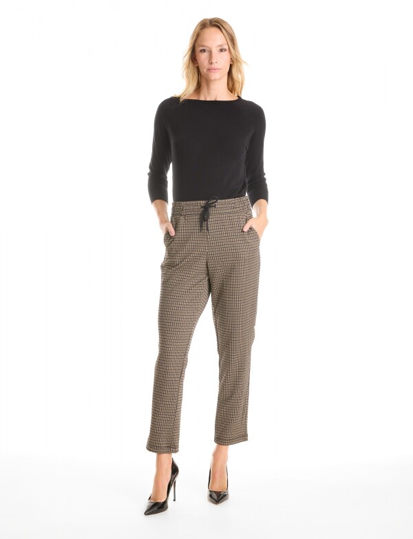 Pantalon Gales MARRON/MULTI