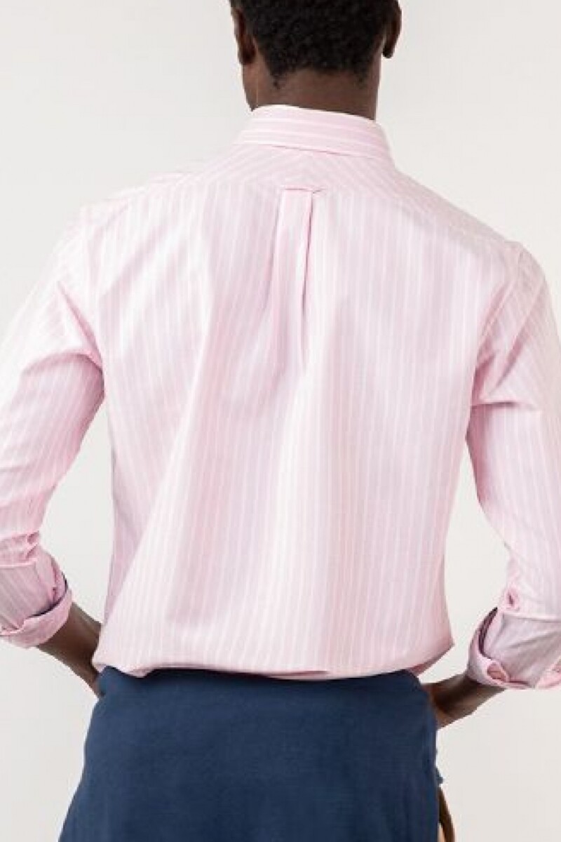 Camisa Oxford Raya Butcher Rosada