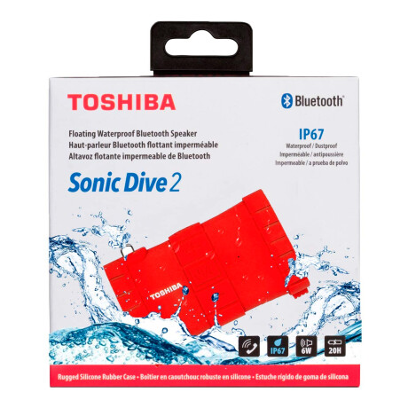 Toshiba - Parlante Portátil Sonic Dive 2 - IP67. Bluetooth. 6W. 2000MAH. 001